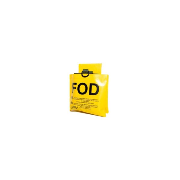 Bolsa FOD especial aeronáutica de color amarillo y cierre mediante velcro