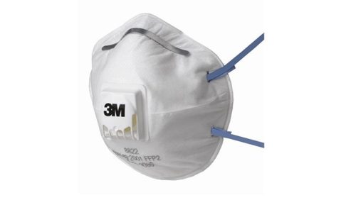 mascarilla 3M 8822 blanca para particulas finas