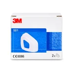 Retenedor 3M 501 7100066103 para filtros de partículas Serie 5000, caja de 2 unidades