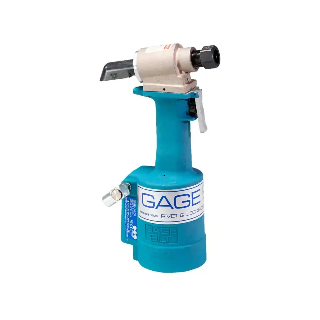 Remachadora neumática Gage Bilt GB731 para lockbolts y remaches ciegos aeronáuticos