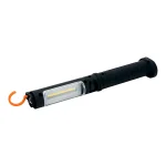 Linterna flexible Bahco BLTFC1 con luz LED COB de 180 lm, cabezal articulado e imán en la base