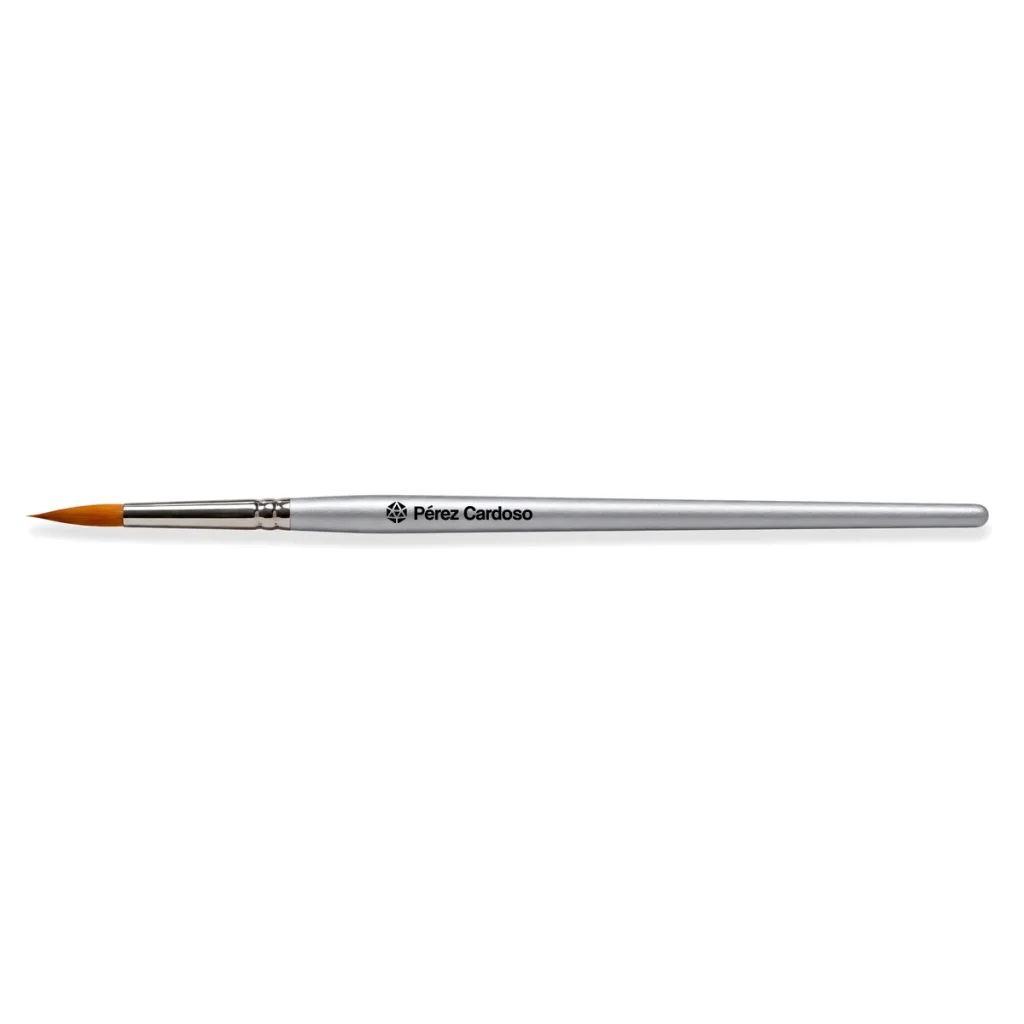 Pincel Toray redondo para retoques de pintura aeronáutica, industrial y profesional
