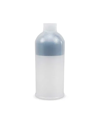 Cartucho SEMCO 220324 de 2.5 oz con émbolo negro instalado para preparación y dispensación de sellantes
