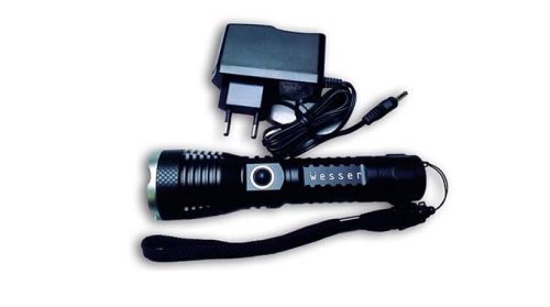 linterna wesser 605020 recargable 6w 500lm