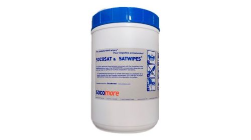 cubo satwipes socomore t120244 para almanecar toallitas presaturadas de 15x14