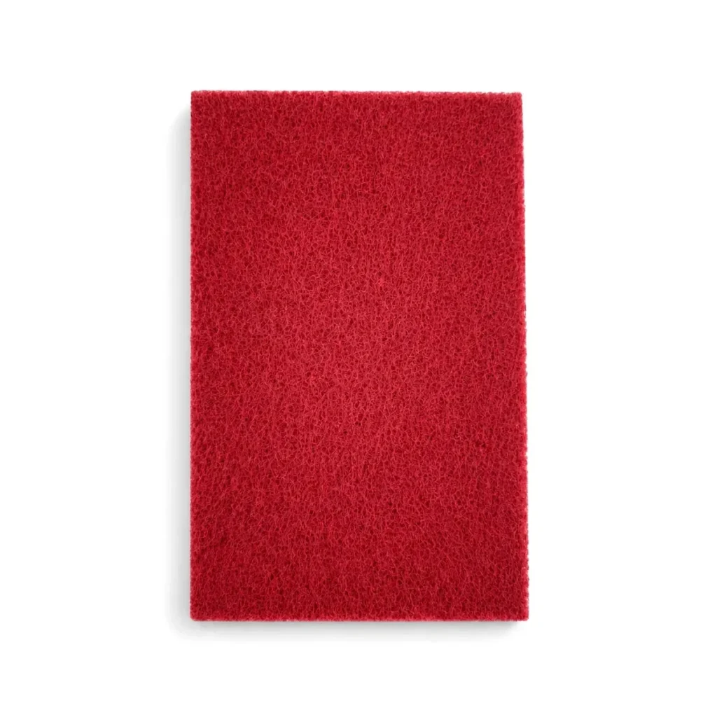 Vista frontal de hojas abrasivas FN 150x230 mm rojo fino referencia 133531 para preparación y acabado de superficies