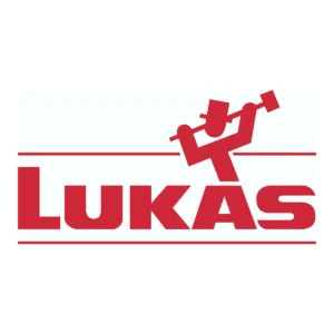 Logotipo de LUKAS, marca especializada en abrasivos industriales y soluciones de lijado profesional