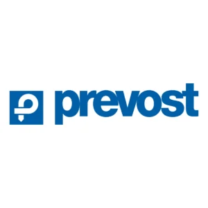 Logotipo de Prevost para soluciones de aire comprimido y conexiones industriales