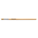 Pincel natural redondo Pérez Cardoso® con cerda natural y mango de abedul barnizado para pintura y repaso