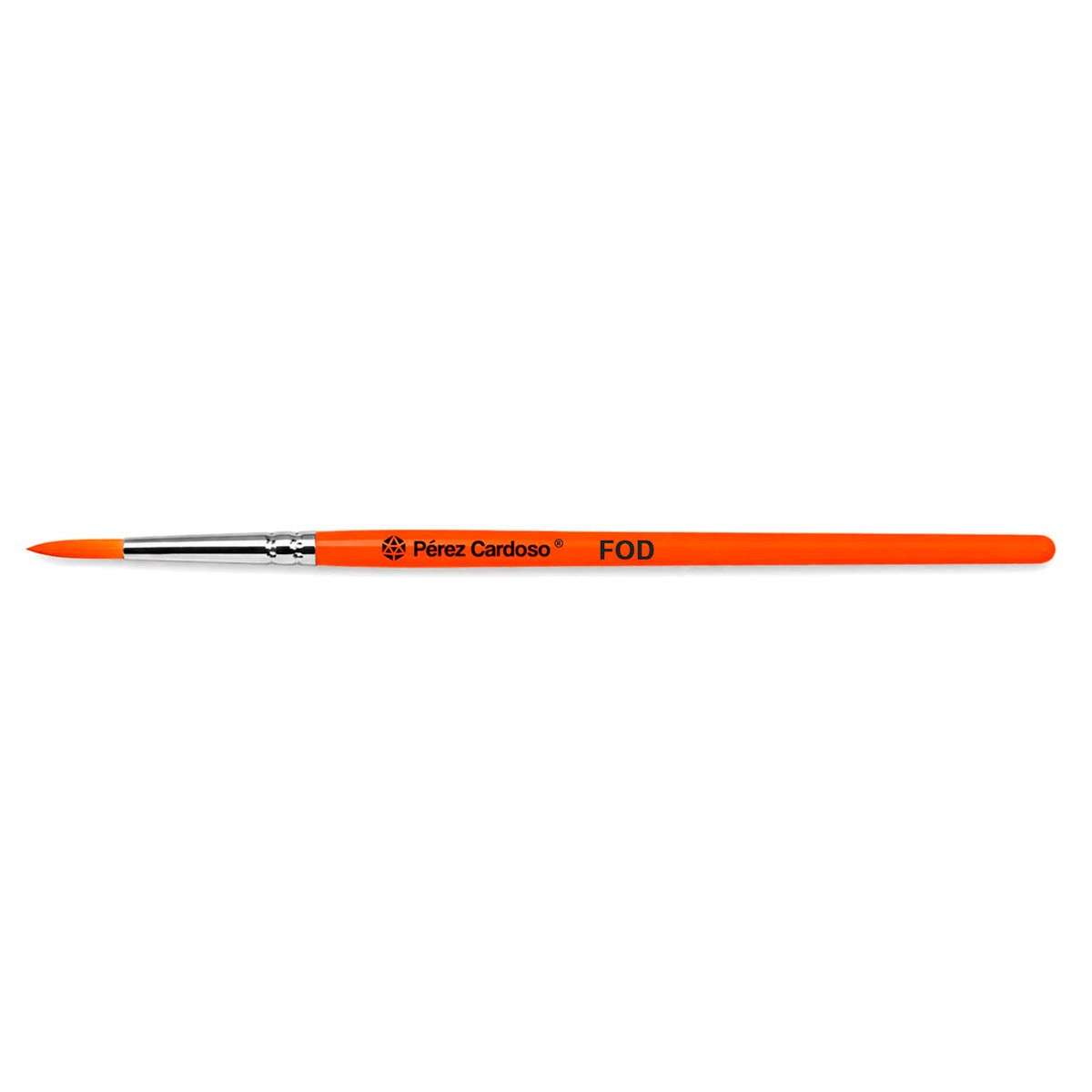 Pincel toray redondo FOD color naranja flúor para identificación rápida en áreas FOD y control de objetos extraños