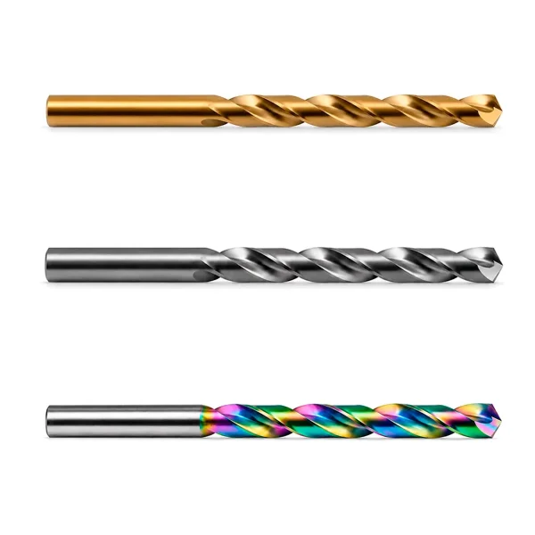 Brocas estándar DIN 338, DIN 340, DIN 1897 y DIN 1869 para taladrado industrial